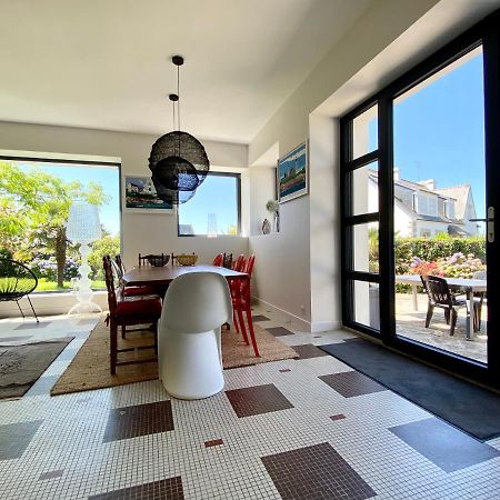 Superbe Villa Vue Sur Mer, Corniche De La Plage Bénodet Kültér fotó