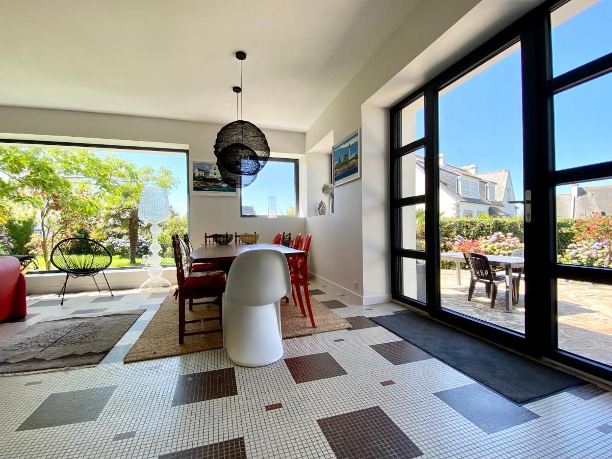 Superbe Villa Vue Sur Mer, Corniche De La Plage Bénodet Kültér fotó
